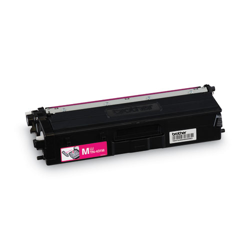 Image of Brother Tn431M Toner, 1,800 Page-Yield, Magenta