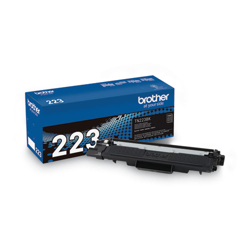 Image of Brother Tn223Bk Toner, 1,400 Page-Yield, Black