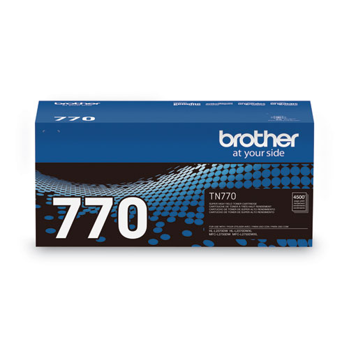 Image of Brother Tn770 Super High-Yield Toner, 4,500 Page-Yield, Black
