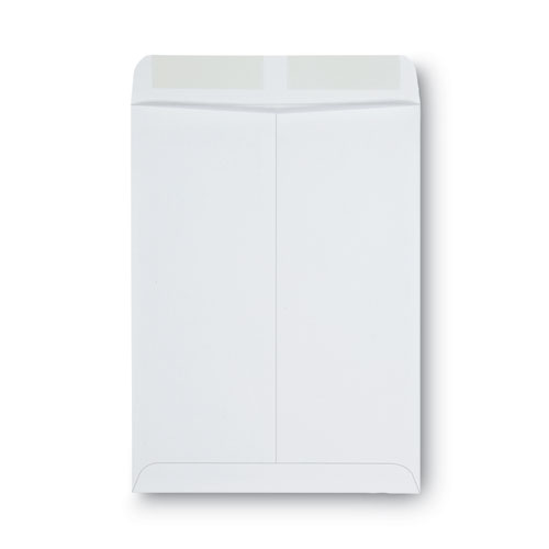 Catalog Envelope, 28 lb Bond Weight Paper, #10 1/2, Square Flap, Gummed Closure, 9 x 12, White, 100/Box