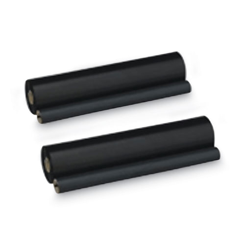 PC-202RF Thermal Transfer Refill Roll, 450 Page-Yield, Black, 2/Pack