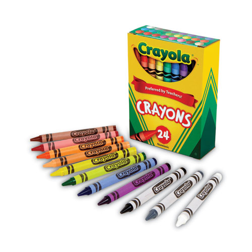 Classic Color Crayons, Tuck Box, 24 Colors