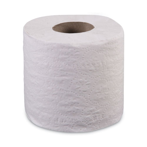 Two-Ply Toilet Tissue, Septic Safe, White, 4 x 3, 400 Sheets/Roll, 96 Rolls/Carton
