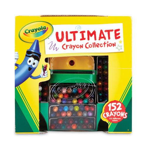 Image of Crayola® Ultimate Crayon Case, Sharpener Caddy, 152 Colors
