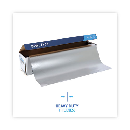 Heavy-Duty Aluminum Foil Roll, 18 x 500 ft