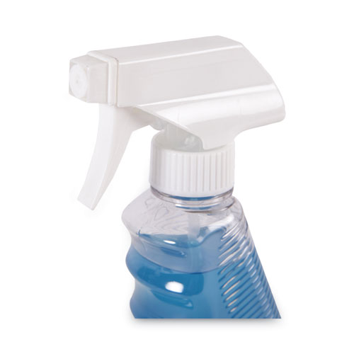 Image of Boardwalk® Industrial Strength Glass Cleaner With Ammonia, 32 Oz Trigger Spray Bottle, 12/Carton