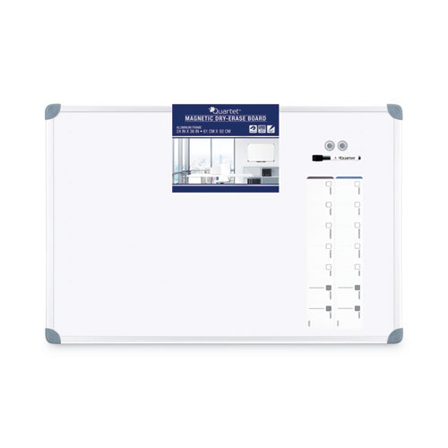 Image of Quartet® Euro-Style Magnetic Dry-Erase Aluminum Frame Boards, 36 X 24, White Surface, Silver Aluminum Frame