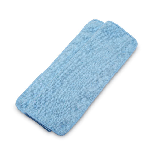 Microfiber Cleaning Cloths, 12 x 12, Blue, 24/Pack