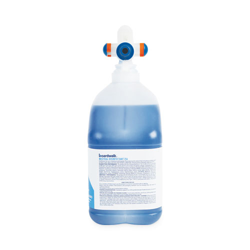 Image of Boardwalk® Pdc Neutral Disinfectant, Floral Scent, 3 Liter Bottle, 2/Carton