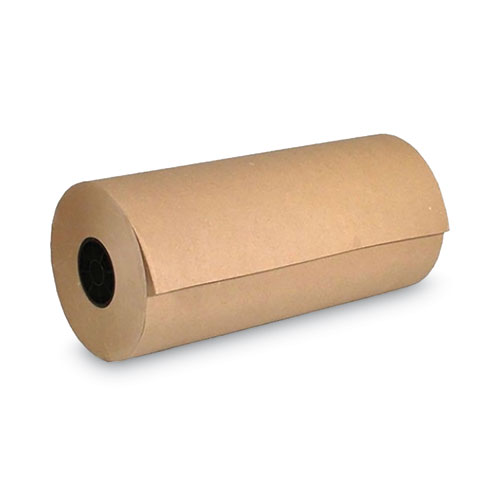 Image of Universal® High-Volume Mediumweight Wrapping Paper Roll, 40 Lb Wrapping Weight Stock, 24" X 900 Ft, Brown