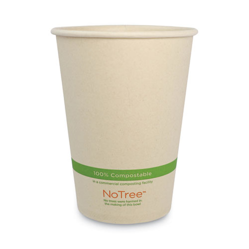 32 oz. Kraft Recyclable Soup Cup with Vented Paper Lid EcoFriendly