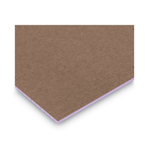 Image of Universal® Colored Perforated Ruled Writing Pads, Narrow Rule, 50 Orchid 5 X 8 Sheets, Dozen
