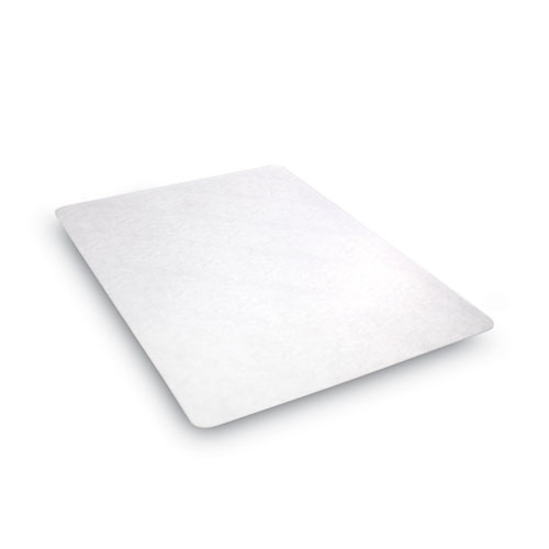 Dimex 45 in. x 53 in. Clear Office Chair Mat with Lip for Low Pile