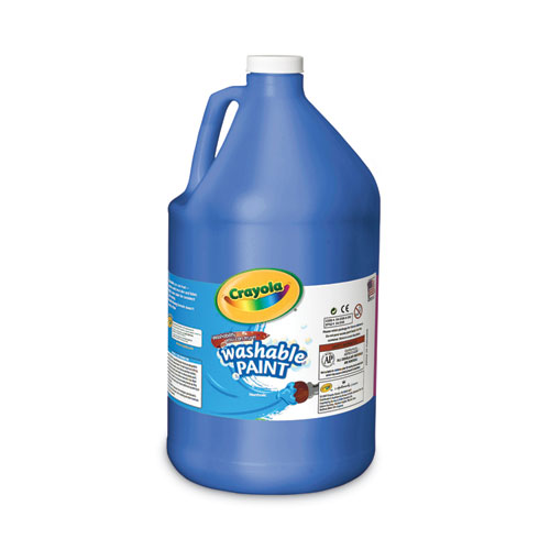 Crayola® Washable Paint, Blue, 1 gal Bottle