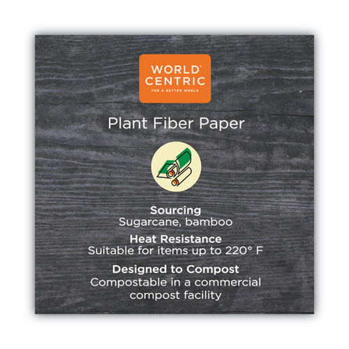 Image of World Centric® No Tree Paper Bowls, 24 Oz, 4.4" Diameter X 4.5"H, Natural, Sugarcane, 500/Carton