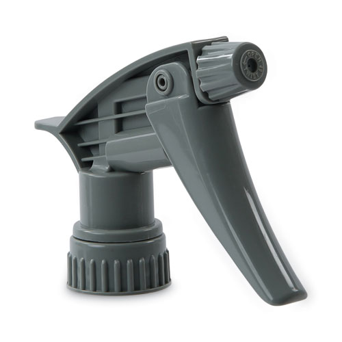 Boardwalk® Chemical-Resistant Trigger Sprayer 320CR, 9.5" Tube, Gray, 24/Carton