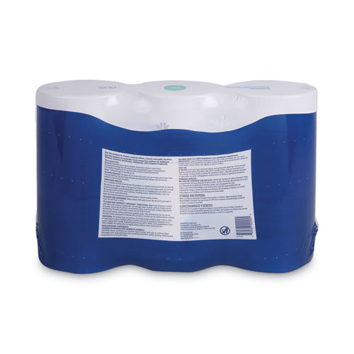 Image of Boardwalk® Disinfecting Wipes, 7 X 8, Fresh Scent, 75/Canister, 3 Canisters/Pack