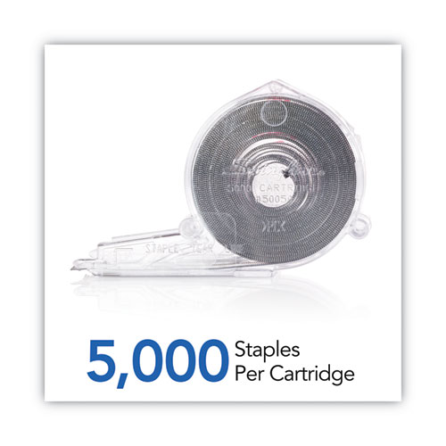 Image of Swingline® Cartridge Staples, 0.25" Leg, 0.5" Crown, Steel, 5,000/Box