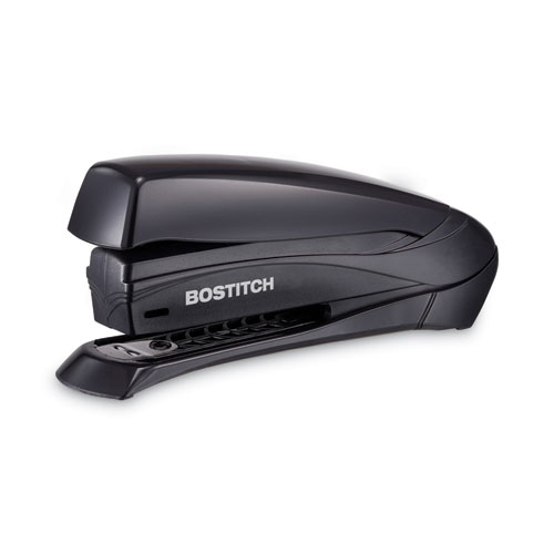 Bostitch® Inspire Premium Spring-Powered Full-Strip Stapler, 20-Sheet Capacity, Black/Silver