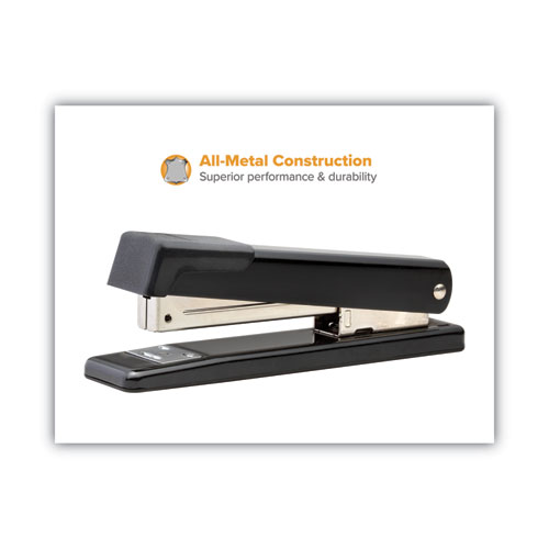 Image of Bostitch® Classic Metal Stapler, 20-Sheet Capacity, Black