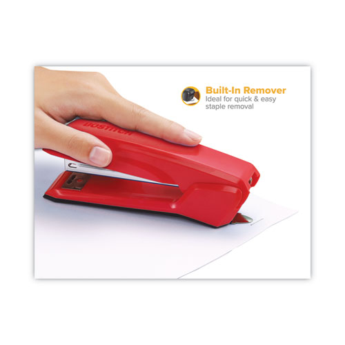 Image of Bostitch® Ascend Stapler, 20-Sheet Capacity, Red