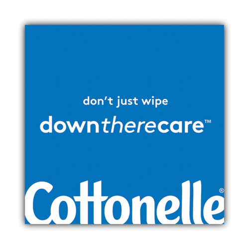 Image of Cottonelle® Fresh Care Flushable Cleansing Cloths, 1-Ply, 3.73 X 5.5, White, 84/Pack, 8 Packs/Carton