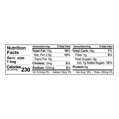 Image of Sahale Snacks® Glazed Mixes, Cashew Pom Vanilla, 1.5 Oz, 18/Carton