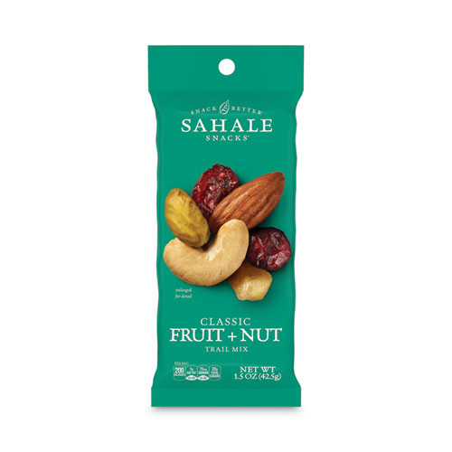 Sahale Snacks® Glazed Mixes, Classic Fruit Nut, 1.5 Oz, 18/Carton