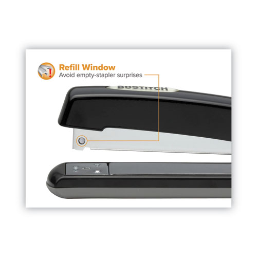 Image of Bostitch® Professional Antimicrobial Executive Stapler, 20-Sheet Capacity, Black