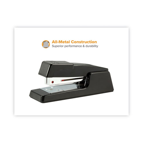 Image of Bostitch® B400 Executive Half Strip Stapler, 20-Sheet Capacity, Black
