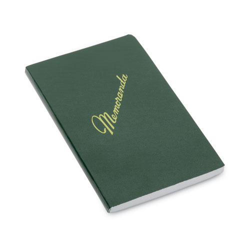 7530002220078 SKILCRAFT Memorandum Book, Narrow Rule, Green Cover, 5.5 x 3.38, 144 Sheets, Dozen