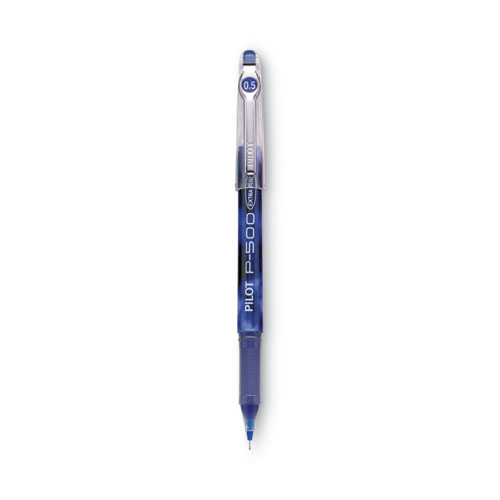 Pilot® Precise P-500 Gel Pen, Stick, Extra-Fine 0.5 Mm, Blue Ink, Blue Barrel, Dozen
