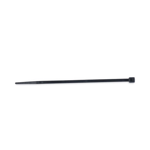 Tatco Nylon Cable Ties, 11 x 0.19, 50 lb, Black, 500/Pack