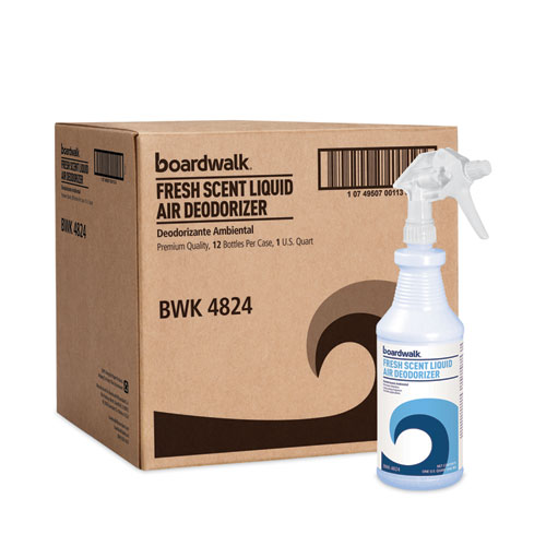 Image of Boardwalk® Fresh Scent Air Freshener, 32 Oz Spray Bottle, 12/Carton