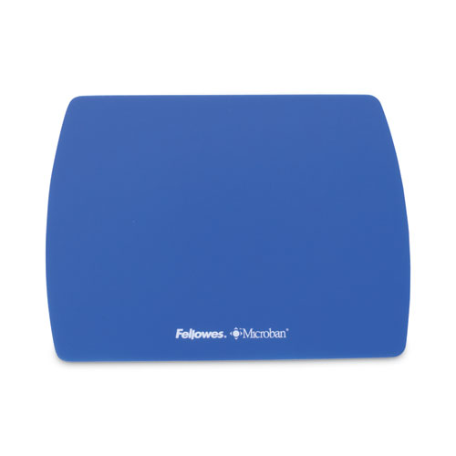 Fellowes® Ultra Thin Mouse Pad With Microban Protection, 9 X 7, Sapphire Blue