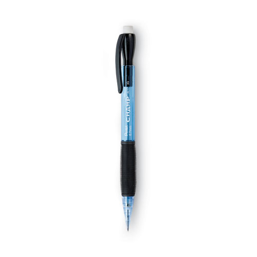 Pentel® Champ Mechanical Pencil, 0.7 Mm, Hb (#2.5), Black Lead, Blue Barrel, Dozen