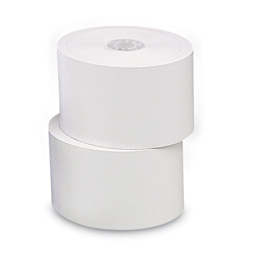 Image of Universal® Direct Thermal Printing Paper Rolls, 1.75" X 230 Ft, White, 10/Pack