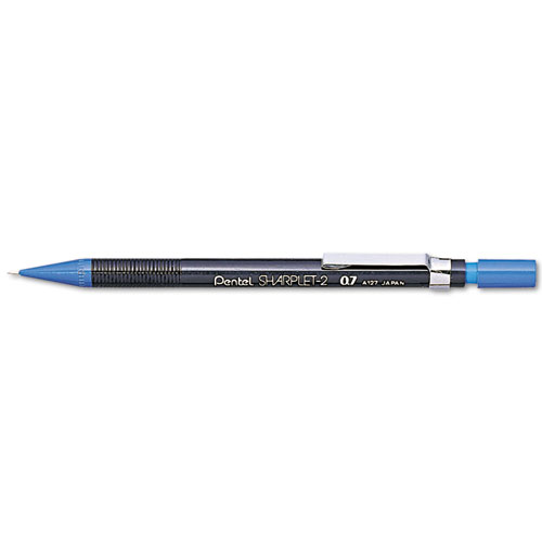 Image of Pentel® Sharplet-2 Mechanical Pencil, 0.7 Mm, Hb (#2.5), Black Lead, Dark Blue Barrel