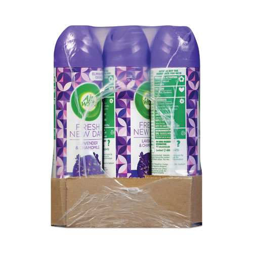 Image of Air Wick® Aerosol Air Freshener, Lavender And Chamomile, 8 Oz Aerosol Spray, 12/Carton