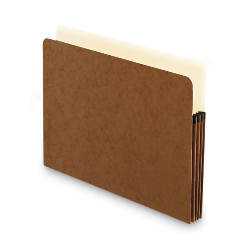 Image of Pendaflex® Standard Expanding File Pockets, 3.5" Expansion, Letter Size, Red Fiber, 25/Box