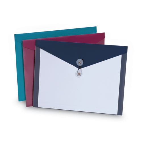 Image of Pendaflex® Poly Envelopes, Letter Size, Assorted Colors, 4/Pack
