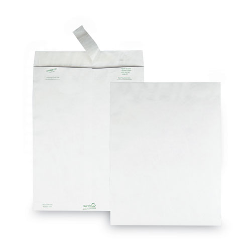 Lot of 500 White 10x 15 Tyvek Envelopes MADE IN USA DuPont Peel & Seal 