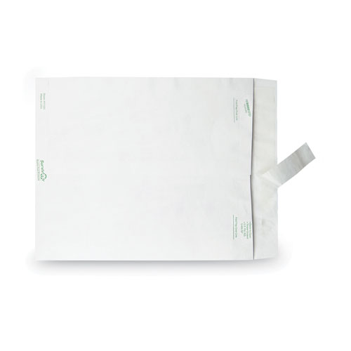 Image of Survivor® Lightweight 14 Lb Tyvek Catalog Mailers, #13 1/2, Square Flap, Redi-Strip Adhesive Closure, 10 X 13, White, 50/Box