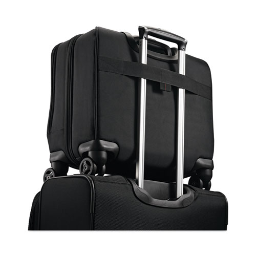 Xenon 3 Spinner Mobile Office, Fits Devices Up to 15.6", Ballistic Polyester, 13.25 x 7.25 x 16.25, Black