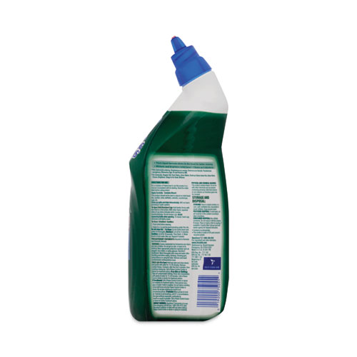 Disinfectant Toilet Bowl Cleaner with Bleach, 24 oz, 8/Carton