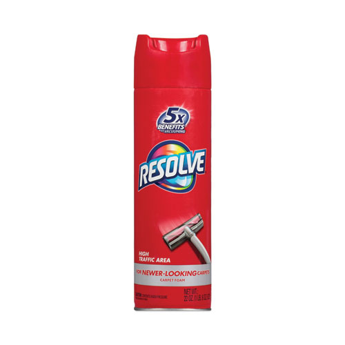 Image of Resolve® Foam Carpet Cleaner, Foam, 22 Oz Aerosol Spray