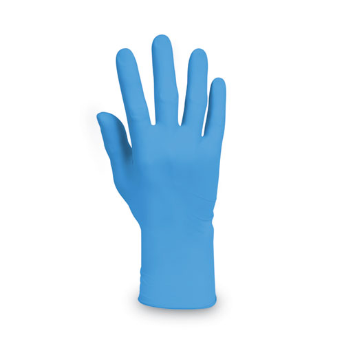 Image of Kleenguard™ G10 2Pro Nitrile Gloves, Blue, Medium, 100/Box