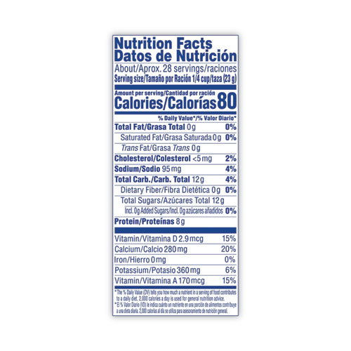 Image of Carnation® Instant Nonfat Dry Milk, Unsweetened, 22.75 Oz Canister, 4/Carton