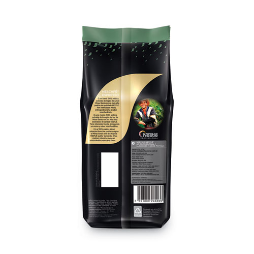 Image of Nescafã©® Espresso Whole Bean Coffee, Arabica, 2.2 Lb Bag, 6/Carton