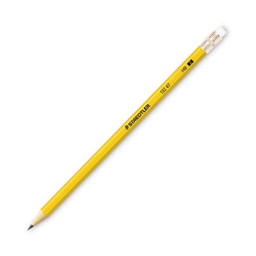 Image of Staedtler® Woodcase Pencil, Hb (#2), Black Lead, Yellow Barrel, 144/Pack